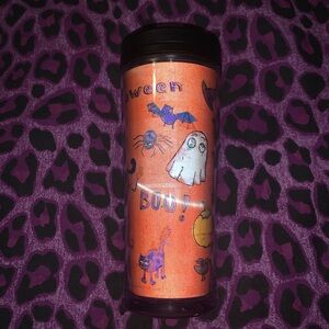Starbucks Halloween tumbler.